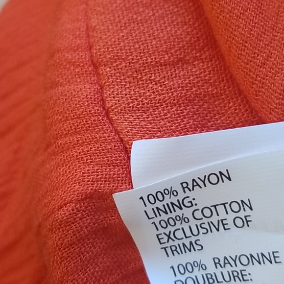 Dex Coral Crepe Jumpsuit NWT - Picture 6 of 8